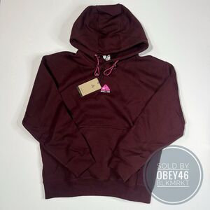 Nike ACG Therma-FIT Fleece Sweater Hoodie Burgundy Crush DH3087-652 Size S